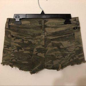 Lucky Brand camo shorts from Buckle